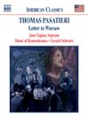 PASATIERI: Letter to Warsaw